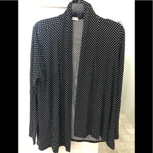 Black and White Dot Cardigan